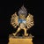 Traditional Vintage Bronze Yamantaka Statue Buddhist Wrathful Deity Vajrabhairava 7.3" For Sale - Image 3 of 9