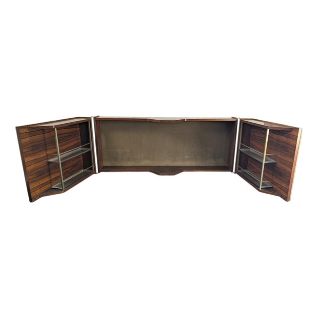 Vintage Mobile Bar in Teak, 1960s, Set of 4 For Sale - Image 18 of 18