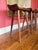 Set of 4 High End Solid Walnut Tractor Counter Stools For Sale In New York - Image 6 of 10