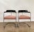 A not so easy to find set of cantilever armchairs, known as model j-2, designed by jan schröfer; the founder of the dutch...