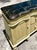 Light Yellow Vintage Regency Hand Painted Credenza For Sale - Image 8 of 12