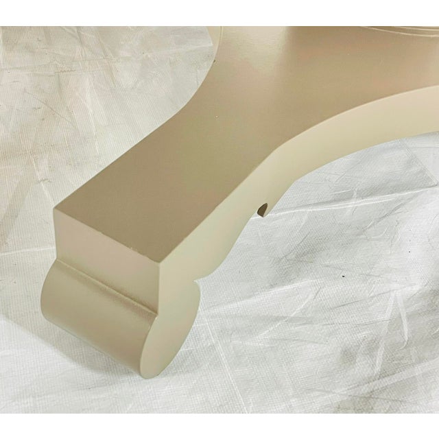 McKinnon & Harris “Albemarle" Round Outdoor Dining Table in Cast Aluminum, Attributed For Sale - Image 18 of 18