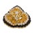 Mid 20th Century Lugano 11.10 Carat Diamond Yellow Sapphire 18k Yellow Gold Enamel Flower Brooch For Sale In Los Angeles - Image 6 of 7