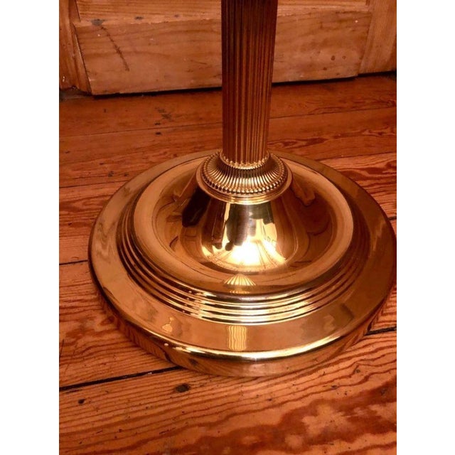Hollywood Regency Brass Coat and Hat Rack, 1950s For Sale - Image 12 of 15