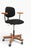 Vintage Adjustable Swivel Desk Chair Stool by Hon C. 1970's For Sale - Image 13 of 17