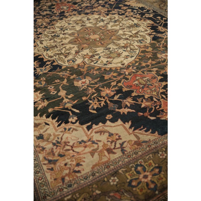 Antique Fine Malayer Carpet - 7'5" X 9'9" For Sale - Image 11 of 14