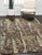 2020s Brown Distressed Floral Hand-Knotted Wool Rug 5x8 For Sale - Image 5 of 5