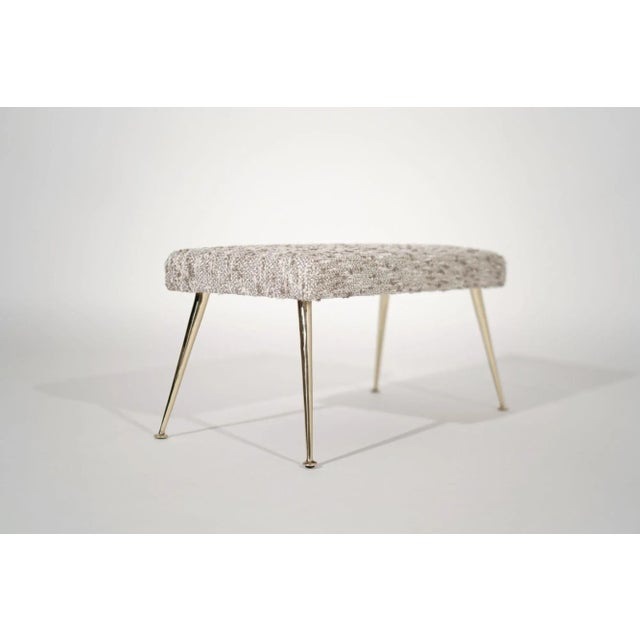 Mid-Century Modern Italian Piano Bench, Circa 1950s For Sale - Image 3 of 12