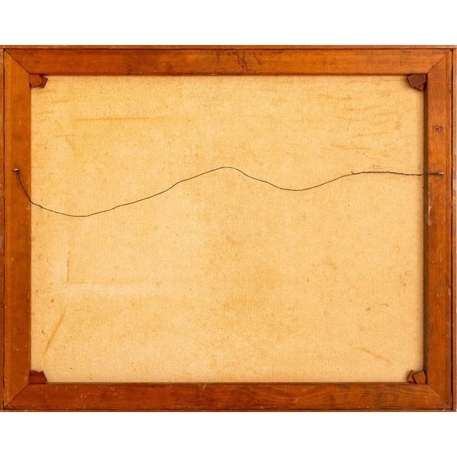 Pink Eva Bouzard-Hui Abstract Figural Composition Oil For Sale - Image 8 of 8