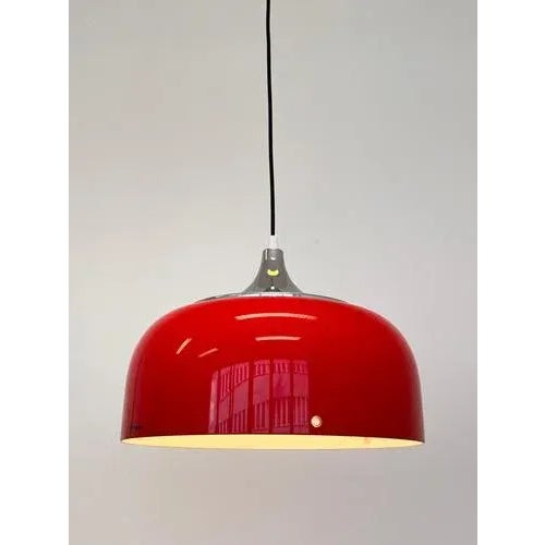 Mid-Century Modern Mid-Century Plastic Pendant by Guzzini for Meblo, Italy, 1970s For Sale - Image 3 of 9