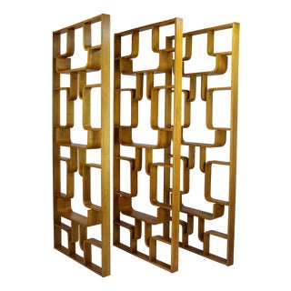 Mid-Century Modern Room Dividers by Ludvik Volak for Drevopodnik Holesov, 1960s, Set of 3 For Sale