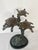 Realism Vintage Sea Turtle Trio Swimming Around Reef, Bronze Sculpture For Sale - Image 3 of 8