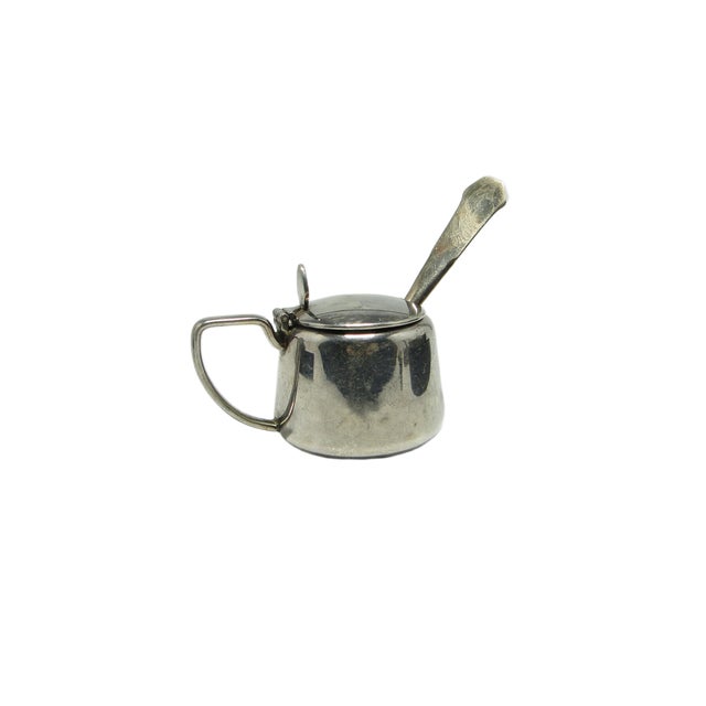 1930s Art Deco Salt Holder, United Kingdom, 1930s For Sale - Image 5 of 12