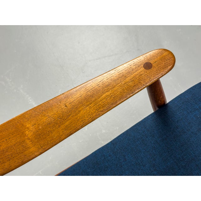 Mid-Century Modern Danish Teak Lounge Chair by Hans Olsen for Frem Røjle, 1960s For Sale - Image 3 of 18