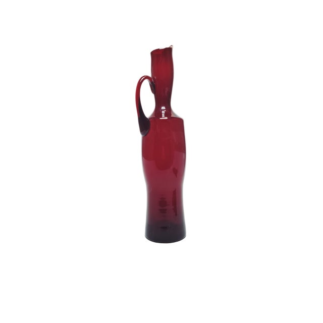 Postmodern Jug by Zbigniew Horbowy for Sudety Glassworks, Poland, 1970s For Sale - Image 10 of 18