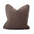 2020s Barbet Chocolate Boucle 20" Down Pillow For Sale - Image 5 of 5