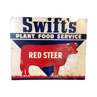 Vintage Swifts Ranch Sign For Sale