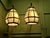 Large Brass Octagonal Wall Lanterns, 1960, Set of 2 For Sale - Image 4 of 8