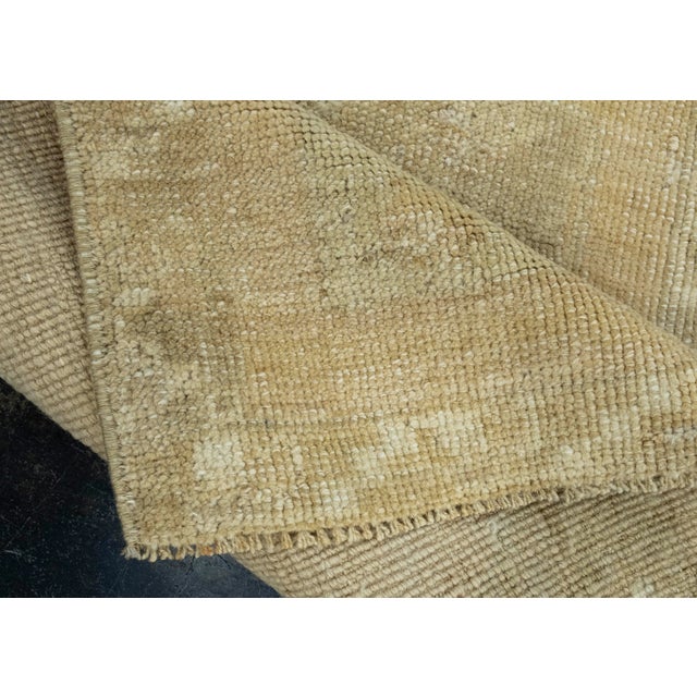 Textile Turkish Mini Rug Oriental Hand Knotted Vintage Rug 1'9" x 3' #16431 For Sale - Image 7 of 8