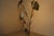Large Brass Flamingo Floor Lamp with Sculptural Ginkgo Leaves, Italy, 1970s For Sale - Image 4 of 16