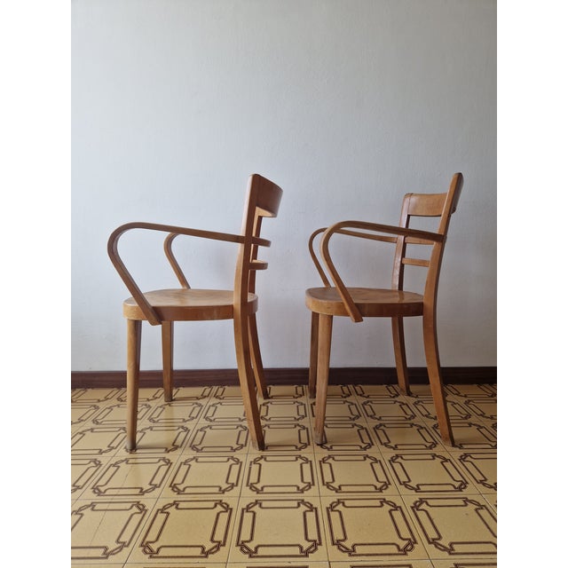Vintage Armchairs from ARC Vimercate, Milan, 1950s, Set of 2 For Sale - Image 6 of 17