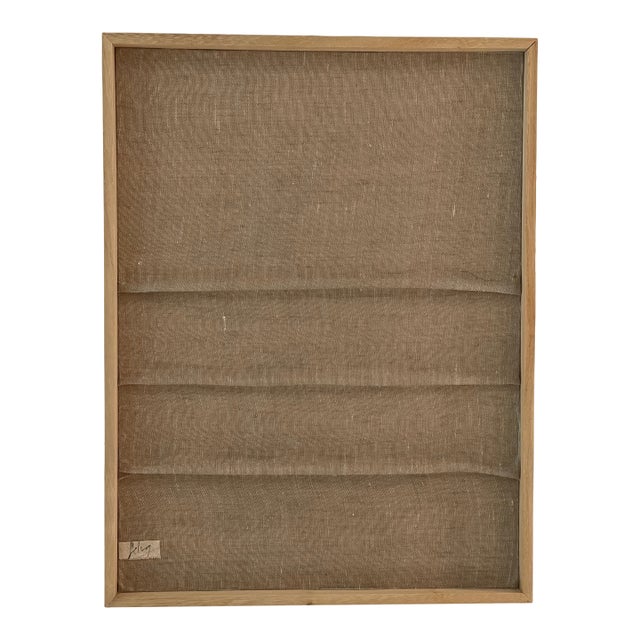 1970s Abstract Minimalist Three Waves Painting For Sale
