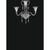 Collection Diamante Wall Lamp in Metal and Crystal by Jago For Sale - Image 4 of 7