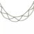 Diamond 18k White Gold Lattice Wide Collar Necklace 17 Carats Total For Sale - Image 4 of 6