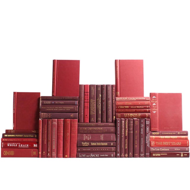 Take your design to a new level with the Modern Bordeaux Book Wall S/50 from Booth & Williams. Fifty (50) authentic modern...