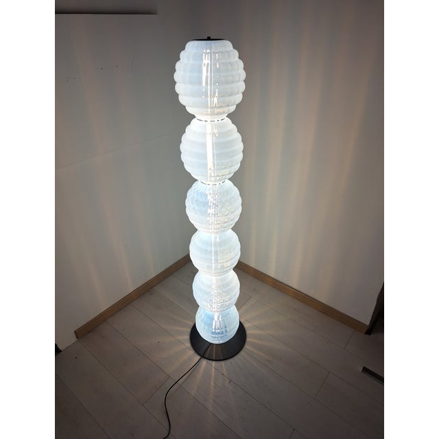 Venezia Model Floor Lamp for Mazzega, Murano, 1990s For Sale - Image 12 of 14