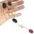 South Sea Pearl Ruby Sapphire Necklace 14k Gold Certified For Sale - Image 4 of 8