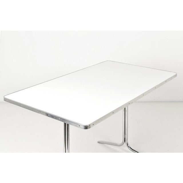Dining Table in Steel from Mauser, 1955 For Sale - Image 10 of 13