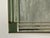 Metal Large Brass Beveled Facet Cut Rectangular Mirror, 1980s For Sale - Image 7 of 13