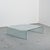 Glass Ghost Curved Glass Coffee Table from Fiam, 1980s For Sale - Image 7 of 12