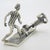 Vintage Italian Penalty Kick Soccer Scene Figurine in Sterling Silver 925, Arezzo, 1980s For Sale - Image 3 of 13