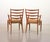 Wood Set of Dutch Wooden Ladder Armchairs with Bouclé Fabric by Cees Braakman, Netherlands, 1950s For Sale - Image 7 of 18