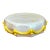 Vintage Glazed Ceramic Tufted Cushion For Sale
