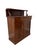This elegant English Regency style chiffonier is crafted from richly figured mahogany and showcases clean architectural...