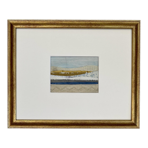 Contemporary Semi-Abstract​ Mixed Media Nautical Sailcloth Landscape​ - By JJ-Hogan | Embrace Your Potential