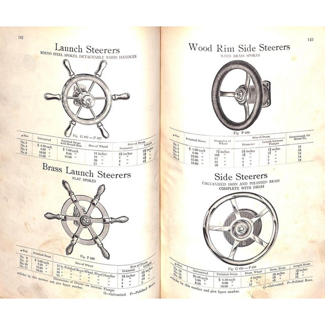 "Marine Hardware Catalogue No. 80" 1890 For Sale In New York - Image 6 of 12