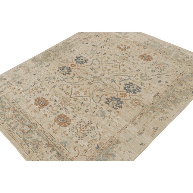 This 8x10 rug is inspired by antique Oushak rugs—from a bold new Modern Classics Collection by Rug & Kilim. Hand-knotted...