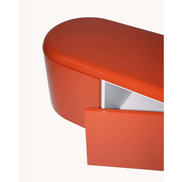 Modern White and Blue Wood Sideboard with 4 Doors and Drawers by Jaime Hayon, 2022 For Sale - Image 3 of 13