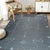 4x6 Gray Flat Weave Wool Diamond Constellation Geometric Modern Carpet Rug For Sale - Image 9 of 9