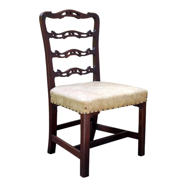 Mid 18th Century English George III Side Chair For Sale