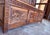 19th Spanish Carved Large Hall Bench with Storage For Sale - Image 9 of 18