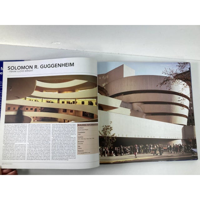 Blue Great Modern Architecture: The World's Most Spectacular Buildings Hardcover Book For Sale - Image 8 of 13