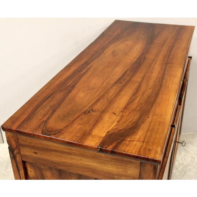Antique Louis Philippe Walnut Sideboard For Sale - Image 9 of 10
