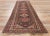 Ink Blue Early 20th Century Antique Persian Shiraz Rug Runner, 03'03 X 10'11 For Sale - Image 8 of 10