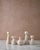 Contemporary Sculptural Quintet of Ceramic Candle Holders by Lostine in Matte White For Sale - Image 3 of 11