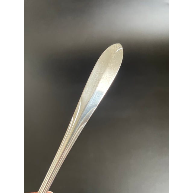 Metal National Silver Co Overture 1936 Sterling Silver Five O'Clock Teaspoon For Sale - Image 7 of 8